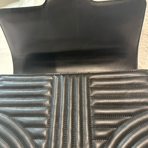 Prada Pattina Black Soft Calf Impun Handbag. - Picture 3 of 9